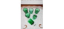 Ensemble de 6 petits verres à liqueur Vert Suède LUMINARC
