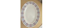 Plat oval