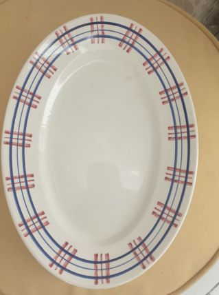 Plat oval