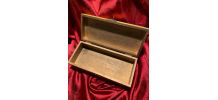 Coffret en bois décoré angelots 