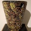 Vase en céramique Vallauris Fat Lava 1960