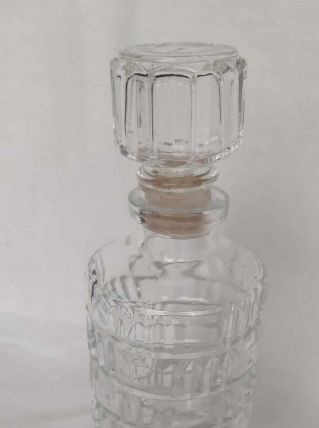Carafe à liqueur, en verre LEVER vintage