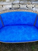 Canapé corbeille style Louis XVI