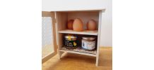 BOITE A ŒUFS - GARDE-MANGER EN BOIS 