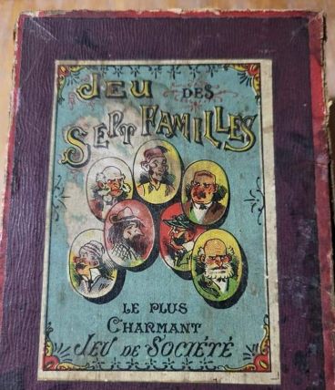 Ancien  jeu de 7 famille 