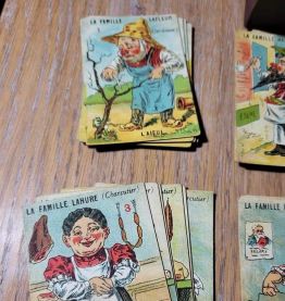 Ancien  jeu de 7 famille 