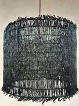 Suspension bohème XXL en perles, 1970 