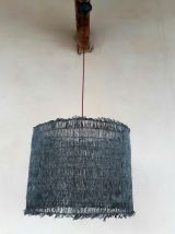 Suspension bohème XXL en perles, 1970 