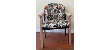 Fauteuil Bois Imprimé Automne