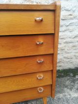 Commode en chêne vintage 