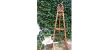 Chevalet de sol en bois, de style Louis XV 