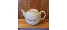 Théière vintage Lipton