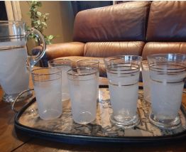 Service à orangeade ou anisette 