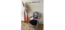 Fauteuil baroque Mona Lisa