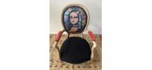 Fauteuil baroque Mona Lisa