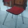 Table formica  eiffel + 4 chaises  