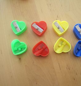 12 Tailles crayons décor cœur souvenir d enfance 1970