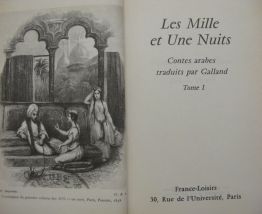 2 tomes mille et une nuits