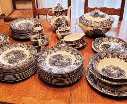 Vaisselle WOODLAND service de table complet
