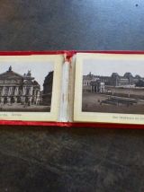 souvenirs de Paris 1900 livret en accordéon