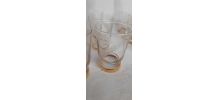 2 lots de 6 verres vintage