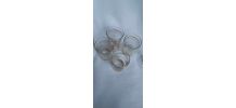 6 petits verres vintage annee 1950