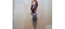 Vintage Italien Verre De Murano  décanteur bouchon 