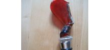 Vintage Italien Verre De Murano  décanteur bouchon 