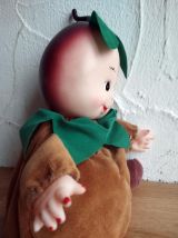 Peluche/poupée fruit "Les Toufous" modèle noisette