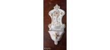 Petit bénitier 19e Porcelaine de Paris 