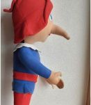 Pinocchio jouet ancien en tissu