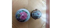 Lot 2 œufs porcelaine 