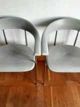 Paire de chaises P40 Vegni et Gualtierotti, 1980