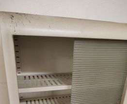 meuble haut cuisine métal année 50 