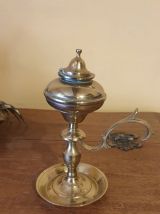 Lampe huile laiton