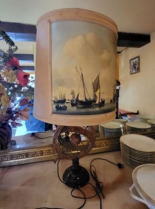 lampe bois bateau