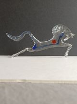 Cheval en verre de Murano