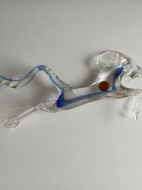 Cheval en verre de Murano
