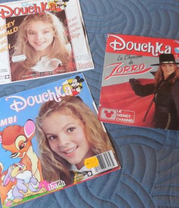 lot de 3 vinyles 45 T de DOUCHKA