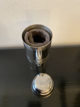 Thermos Protège Biberon Métal argenté pour Cadeau Naissance 