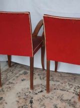 Paire de fauteuils bridge
