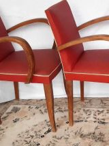 Paire de fauteuils bridge