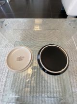 Boite Villeroy&amp;Boch Black Forest années 80 motif orchidée