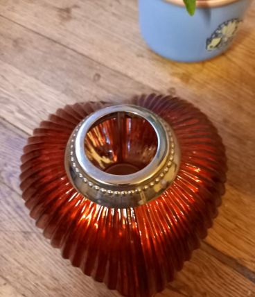 Cœur photophore en verre