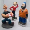 Trio de figurines Popeye Olive et Brutus