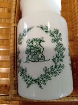 Pot d'apothicaire opaline