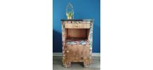 Table de chevet Upcycling Vintage 
