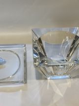 Vintage petit vide poche en cristal années 40 ou 50