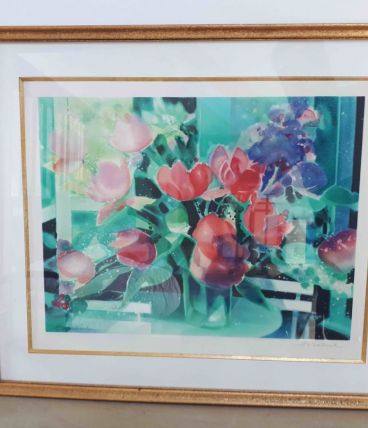 Lithographie originale B Boinot