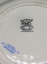 Assiette Manufacture Le Moulin des Loups - 1920